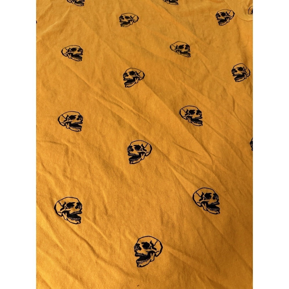 Denim & Flower Halloween Shirt - Picture 2 of 4